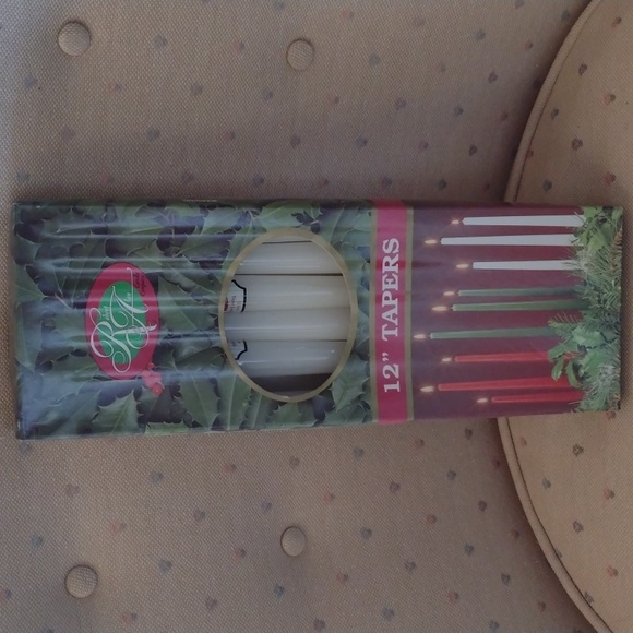 Robert Alan Candle Company 12" Taper Candles In Galcier - Picture 2 of 5